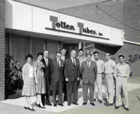 Photo of Totten Tubes Staff from 1950s